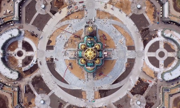 Noua catedrală construită de Rusia conține mozaicuri cu Putin, Stalin și anexarea Crimeea