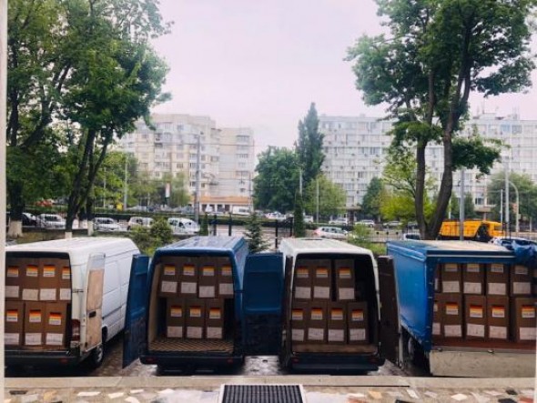 Germania a donat costume de protecție pentru personalul medical din Republicii Moldova