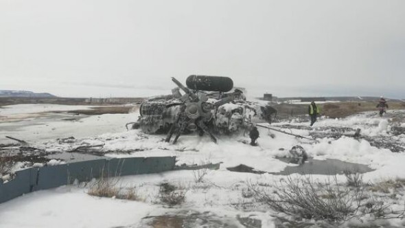 Catastrofă în Rusia. Patru oameni au murit după prăbuşirea unui elicopter militar