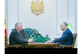 Ce subiecte au discutat Igor Dodon și Președintele Raionului Dubăsari în cadrul unei întrevederi de lucru