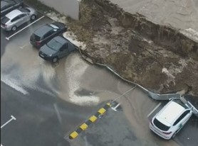 Zidul surpat în sectorul Buiucani: Proprietarii mașinilor avariate vor primi despăgubiri de la compania de construcții