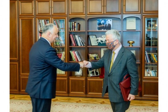 Președintele Republicii Moldova a avut astăzi o nouă întrevedere cu diplomatul austriac Thomas Mayr-Harting