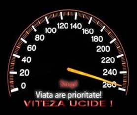 IGP: De la începutul acestui an, din cauza vitezei excesive au decedat 42 de persoane