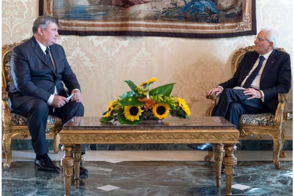 Noul ambasador al Republicii Moldova în Italia și-a prezentat scrisorile de acreditare