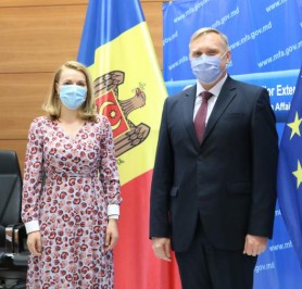 Întrevederea secretarului de stat Tatiana Molcean cu ambasadorul Ucrainei