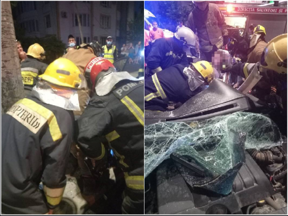 Accident GRAV pe strada Vasile Alecsandri din centrul capitalei