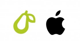 Apple a chemat în instanță o firmă care are ca logo o pară