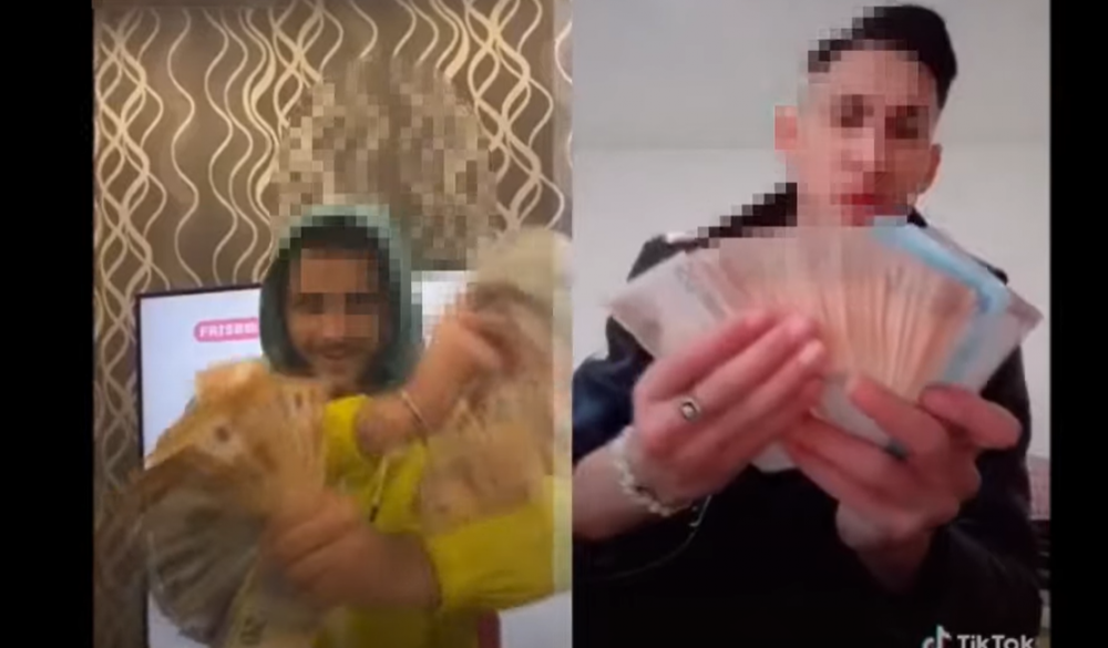 Traficanți de droguri prinși după ce s-au lăudat pe TikTok cu sumele mari câștigate