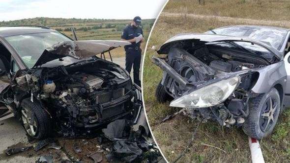 Accident teribel pe traseul Chișinău-Bălți: Urcat beat la volan a avariat 2 automobile