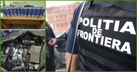 VIDEO // Țigări de contrabandă reținute cu focuri de armă în zona de frontieră moldo-română