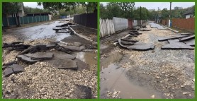 FOTO // Democrația acasă: „Drumuri bune”. Milioane din buget pentru drumuri bune și pietriș din carierele bandiților