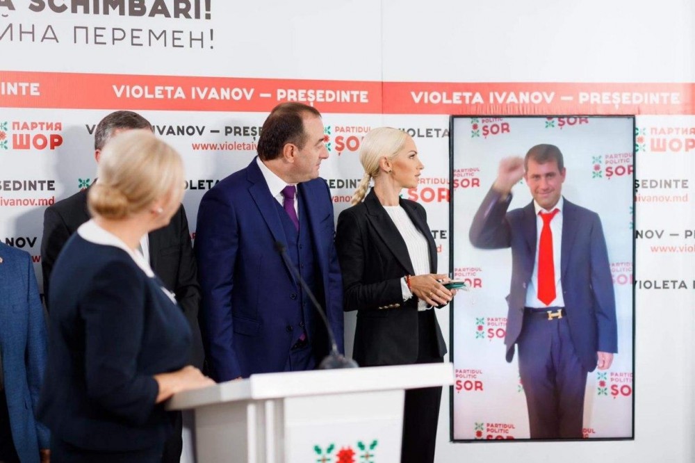 Promisiunile candidatului Partidului „Șor” la lansarea în campanie electorală. Ilan Șor prezent în formă digitală la eveniment