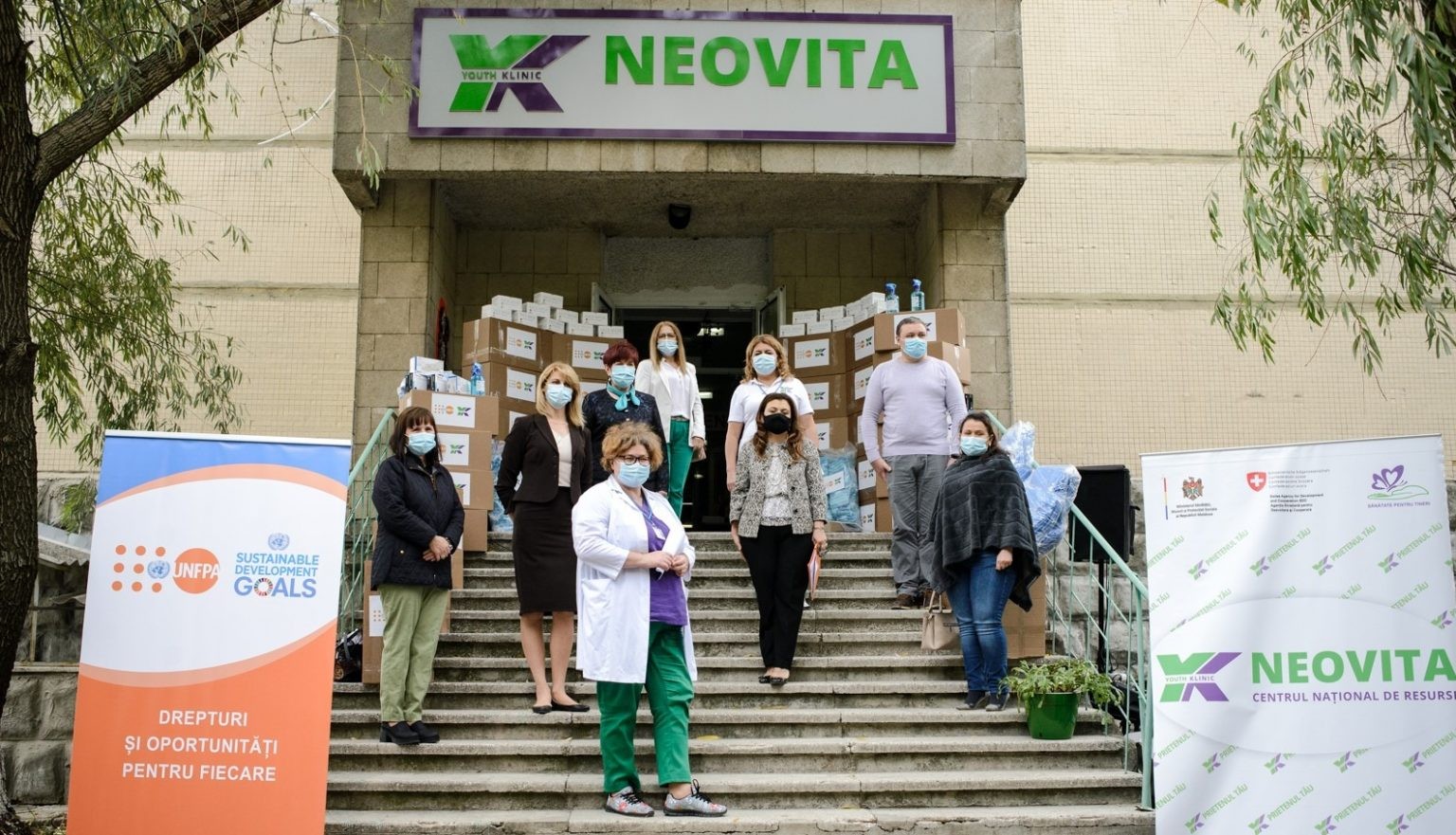 COVID-19: Noi loturi umanitare donate Republicii Moldova de către Estonia, Germania, UNFPA și PNUD