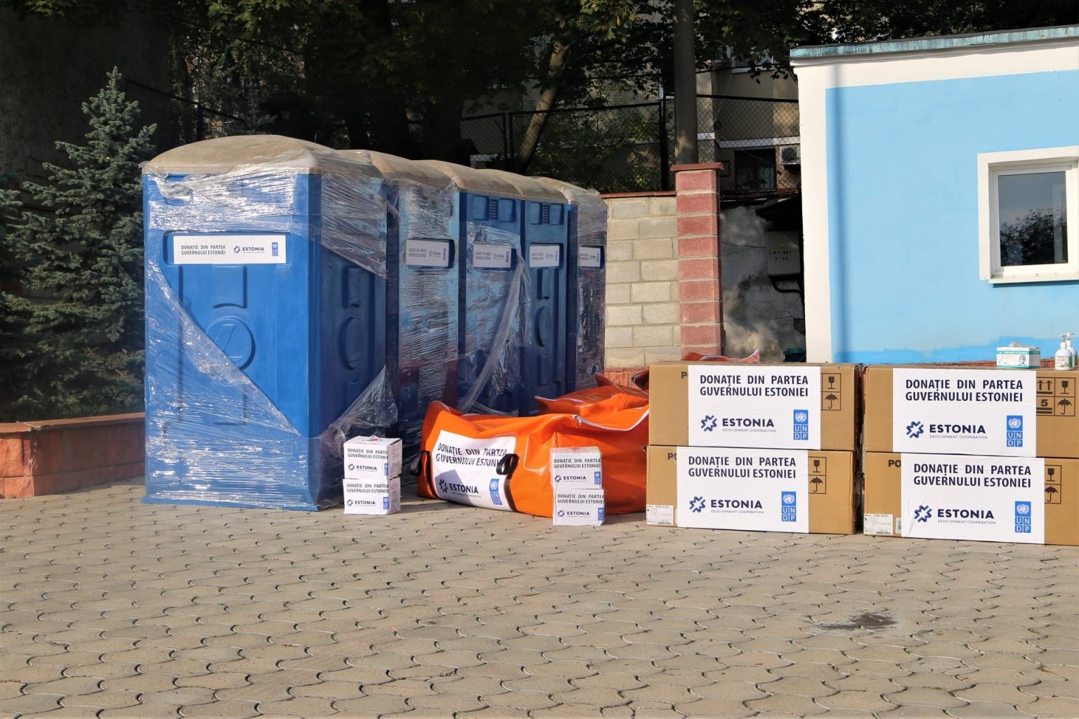 COVID-19: Noi loturi umanitare donate Republicii Moldova de către Estonia, Germania, UNFPA și PNUD