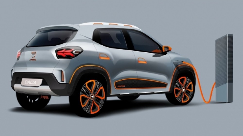 VIDEO // Dacia a prezentat Spring, primul model 100% electric al gamei. Cât va costa acesta