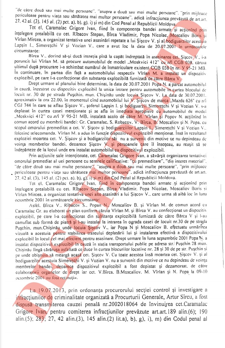 FLASH (DOC) // După Platon și Filat a venit timpul lui Carmalac alias „Bulgaru”. A fost clasat dosarul și eliberat de toate păcatele anilor 90