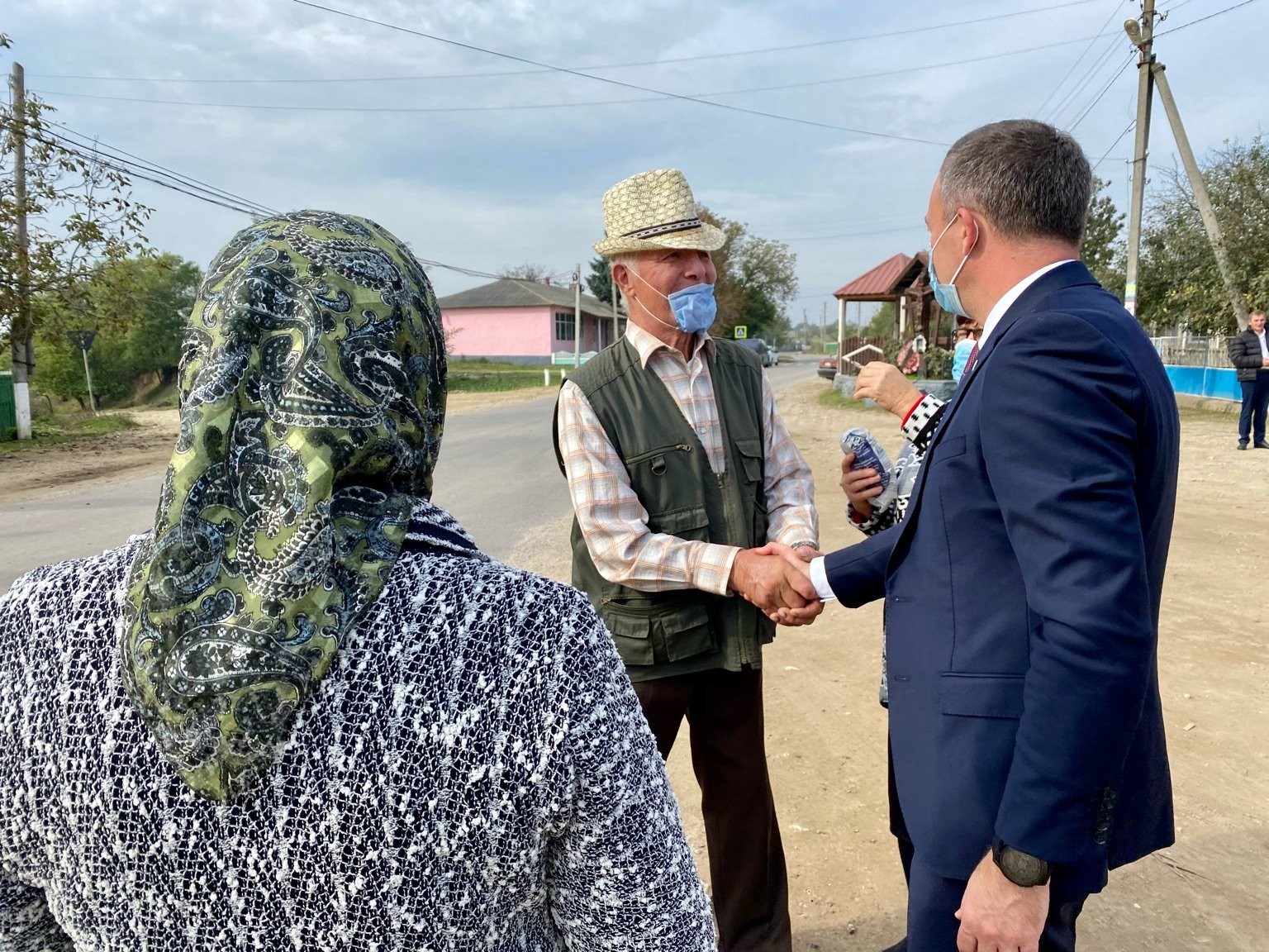 FOTO // Locuitorii din comuna Chetriș (Fălești) vor vota, pe 1 noiembrie, candidatul PRO MOLDOVA
