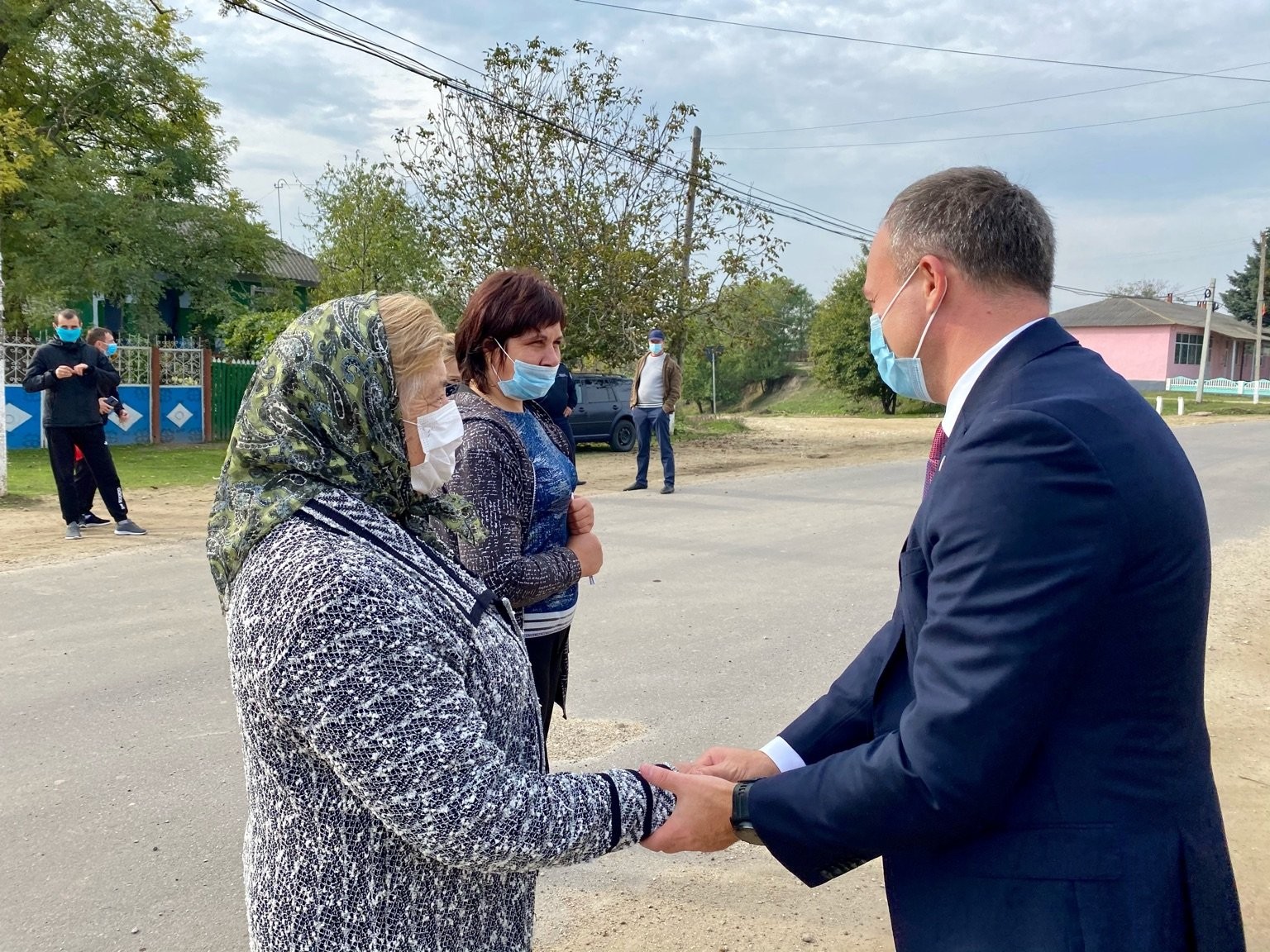 FOTO // Locuitorii din comuna Chetriș (Fălești) vor vota, pe 1 noiembrie, candidatul PRO MOLDOVA