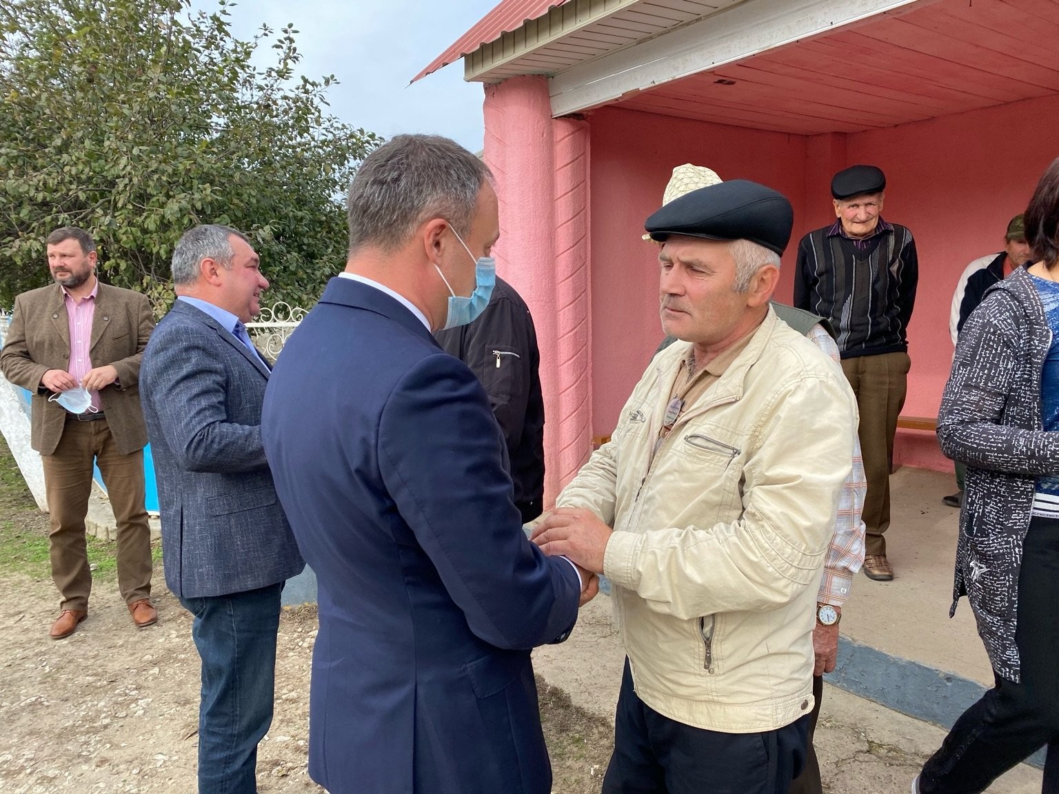 FOTO // Locuitorii din comuna Chetriș (Fălești) vor vota, pe 1 noiembrie, candidatul PRO MOLDOVA