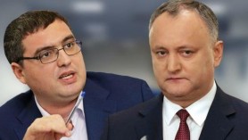 FOTO // GESTUL pe care Renato Usatîi i l-a arătat lui Igor Dodon în timpul altercațiilor de la Făleşti