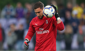 Gianluigi Donnarumma a fost testat pozitiv de COVID. Un român va fi titular în partida AC Milan - AS Roma