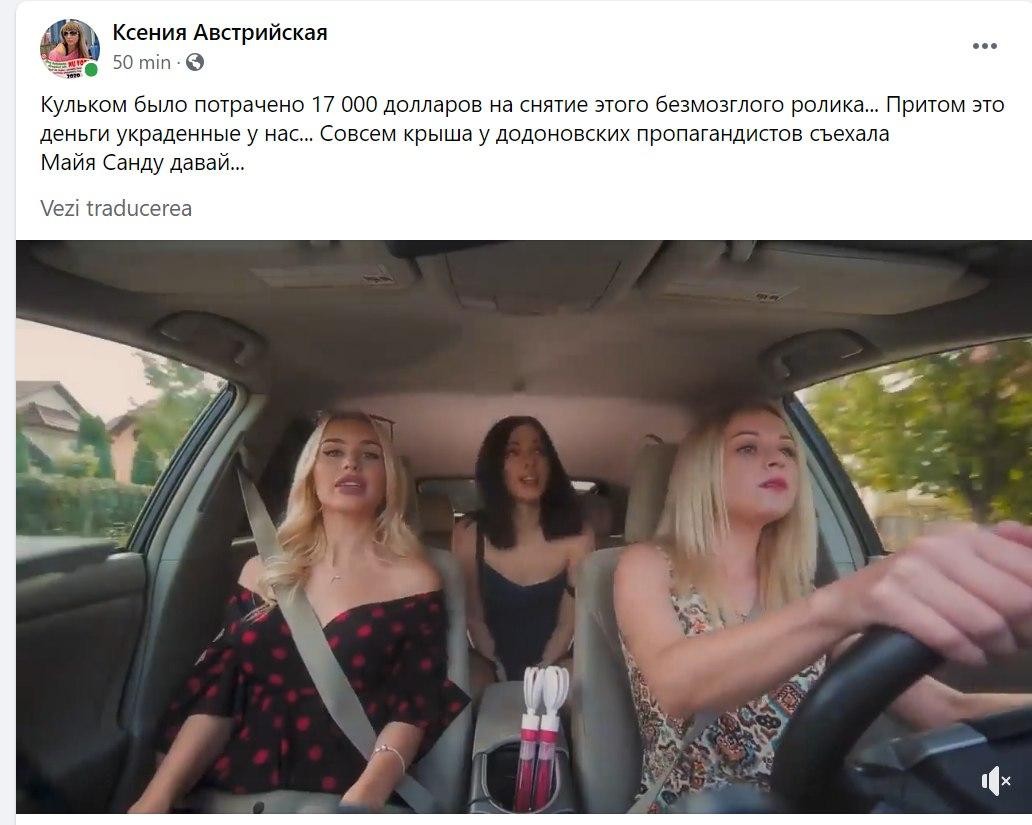 VIDEO // Clipul electoral anti Maia Sandu pentru care Dodon ar fi cheltuit 17 000 de dolari