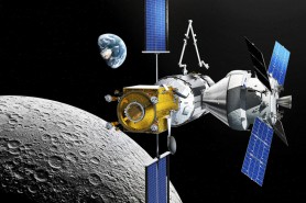 NASA va construi o staţie spaţială pe orbita Lunii împreună cu ESA