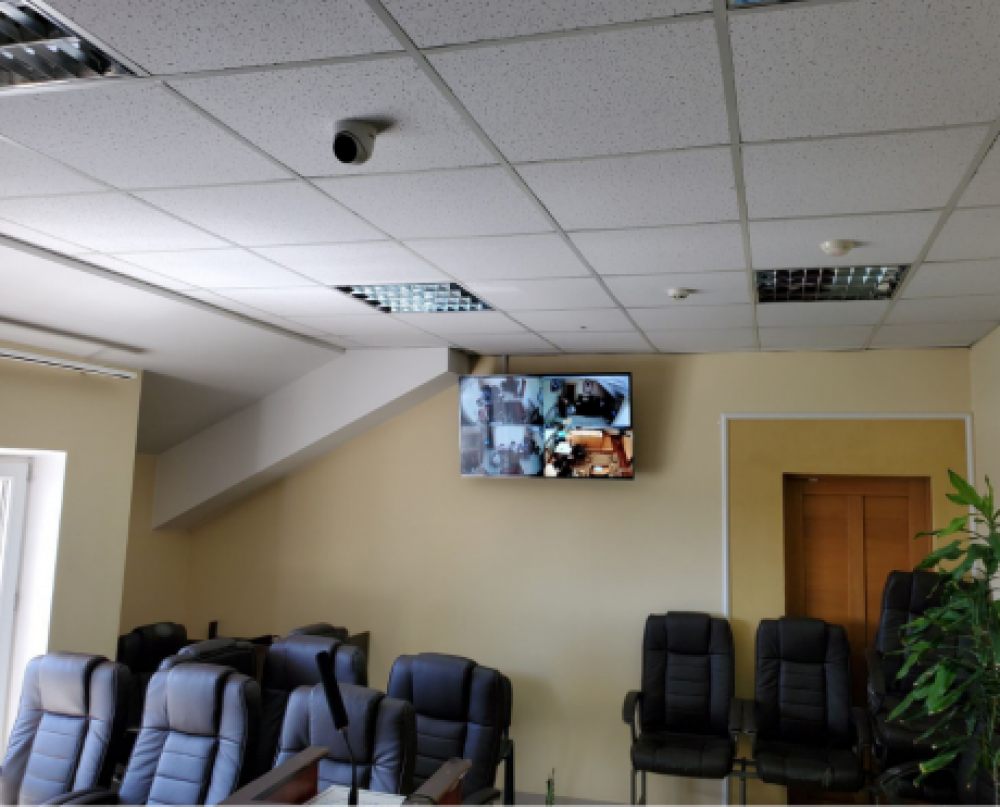 25 de sisteme de videoconferință procurate și instalate prin intermediul Programului USAID pentru Justiție Transparentă