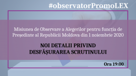 Aproximativ 450 de incidente au fost raportate de către observatorii Promo-LEX