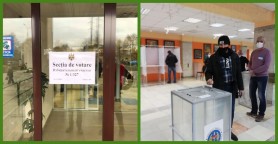FOTO // Cum se votează în F.Rusă. În timp ce în UE se votează masiv, în Rusia secțiile de vot sunt goale