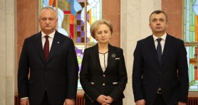 LIVE // Declarații de presă după ședința de lucru a Președintelui Igor Dodon, Zinaida Greceanîi și premieru Ion Chicu