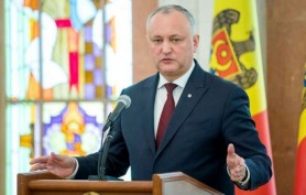 LIVE // Briefing de presă susținut de Igor Dodon