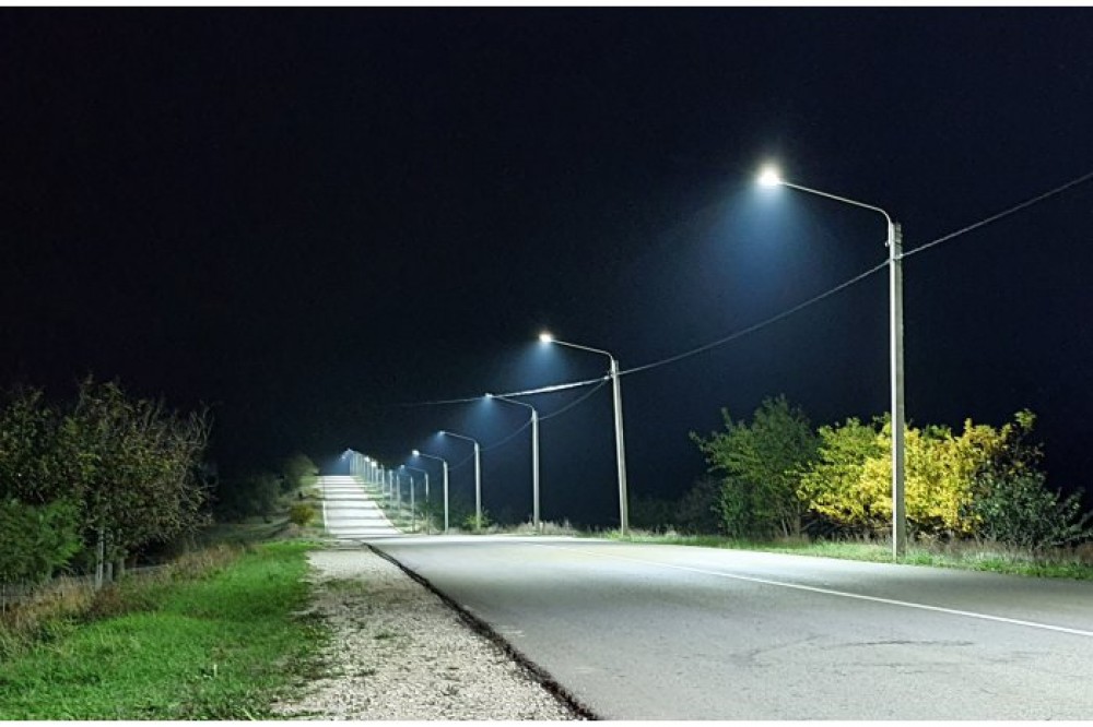 În sudul țării a fost finalizată restabilirea iluminatului stradal pe drumul național M3