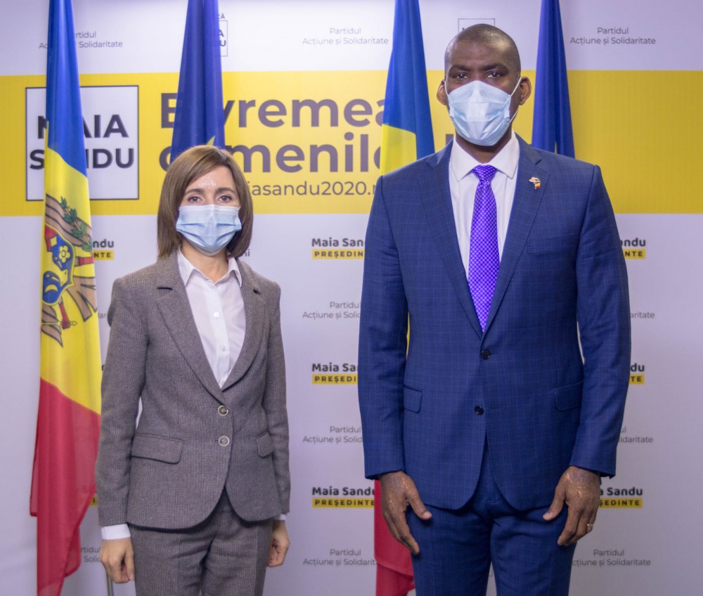Maia Sandu la întrevedere cu Ambasadorul SUA, Dereck Hogan. Ce au discutat