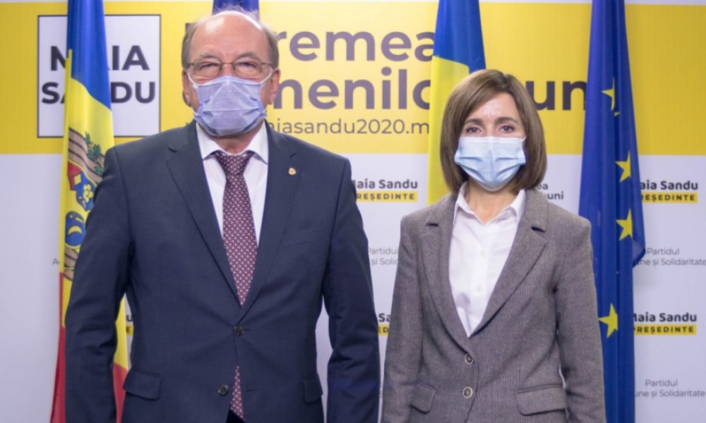 Maia Sandu a avut o întrevedere cu Ambasadorul Rusiei, Oleg Vasnețov. A mulțumit pentru felicitări lui Vladimir Putin