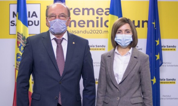 Maia Sandu a avut o întrevedere cu Ambasadorul Rusiei, Oleg Vasnețov. A mulțumit pentru felicitări lui Vladimir Putin