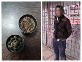 S-a dus într-o clădire părăsită ca să consume droguri, însă a fost surprins de carabineri