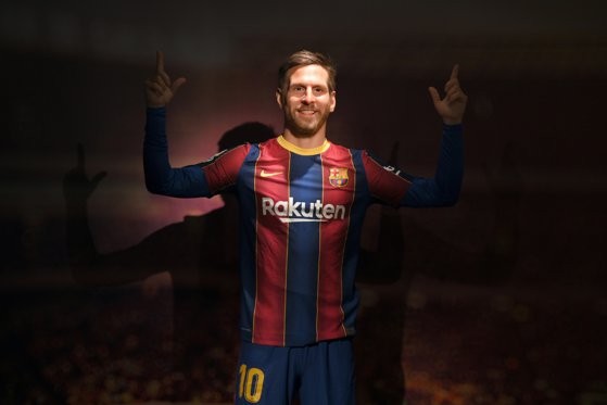 FOTO // Messi dar nu prea. Starul Barcelonei are o nouă statuie de ceară, care nu prea seamănă cu „originalul”