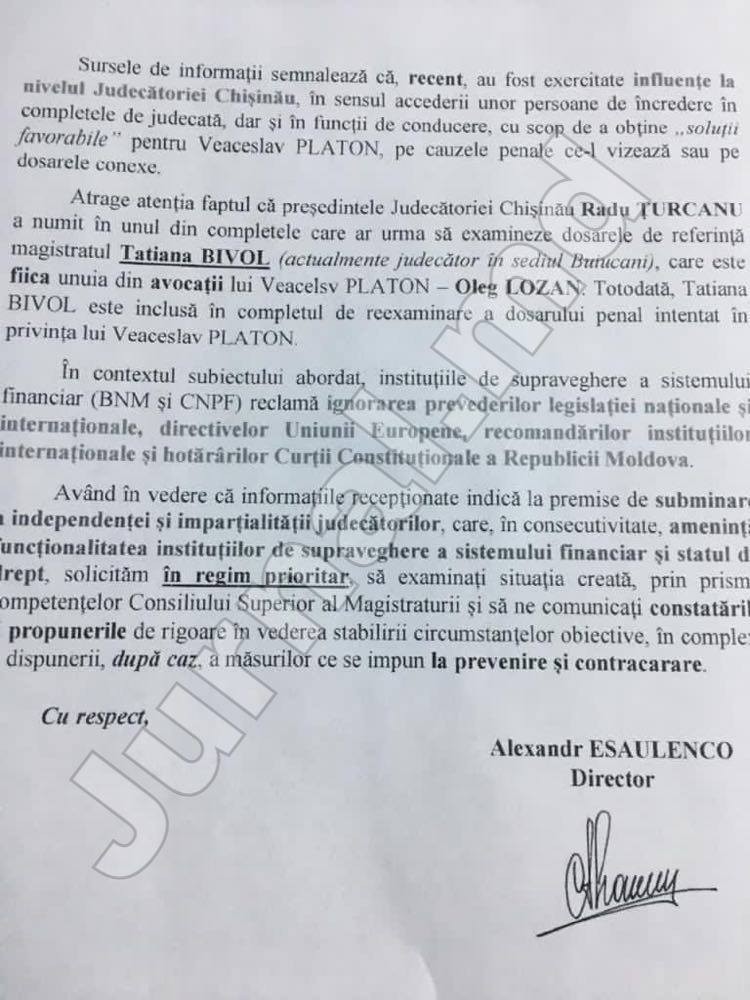 FLASH // (DOC) SIS scoate la suprafață schemele lui Platon: A mituit judecători pentru a-și recupera activele