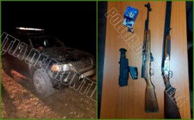Trei suspecți de braconaj, reținuți în sudul Moldovei