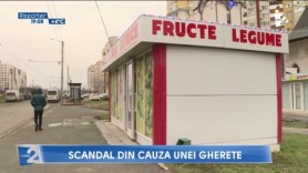Scandal între parohul unei biserici din Capitală și proprietarul unei gherete de fructe și legume. Ce nu au împărțit cei doi