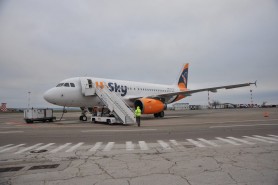 HiSky se laudă cu achiziția unui Airbusul-A319 asamblat în 2004. Compania va începe la începutul anului viitor să opereze zboruri