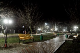 FOTO // Încă un sat din raionul Orhei are iluminat stradal
