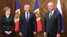 Deși nu deține nici o funcție în stat, Igor Dodon s-a întâlnit cu președintele Dumei de Stat a Federației Ruse