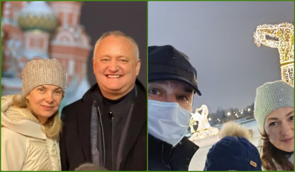 FOTO// Dodon și Ceban și-au luat și familiile în vizita de lucru la Moscova (dosarmedia)