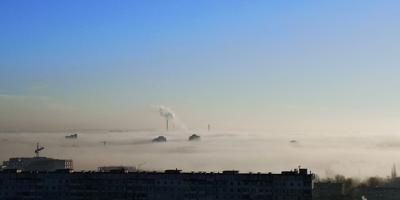 FOTO // Capitala în ceață. Imaginile spectaculoase surprinse de chișinăuieni