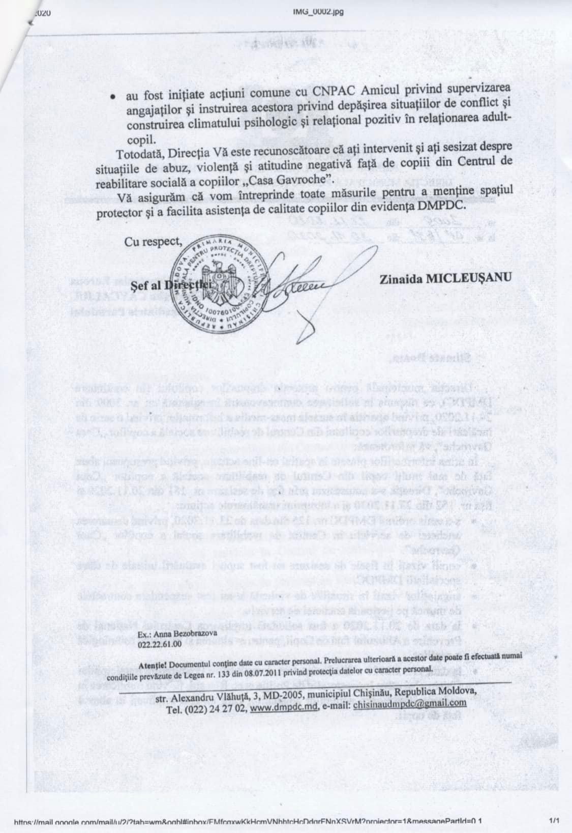 A REUȘIT! Demersurile lui Cavcaliuc vor stopa abuzurile asupra copiilor de la o școală internat
