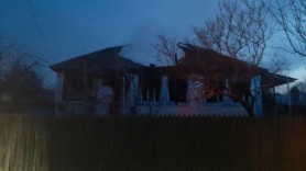 Un bărbat a ars de viu la Hâncești. casa în care locuia a fost cuprinsă de flăcări în această dimineață