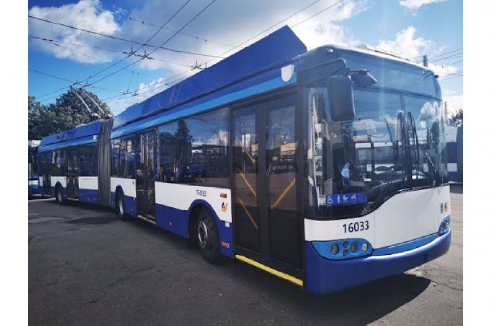 Alte 8 troleibuze noi vor circula pe străzile din capitală
