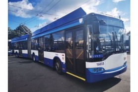 Alte 8 troleibuze noi vor circula pe străzile din capitală